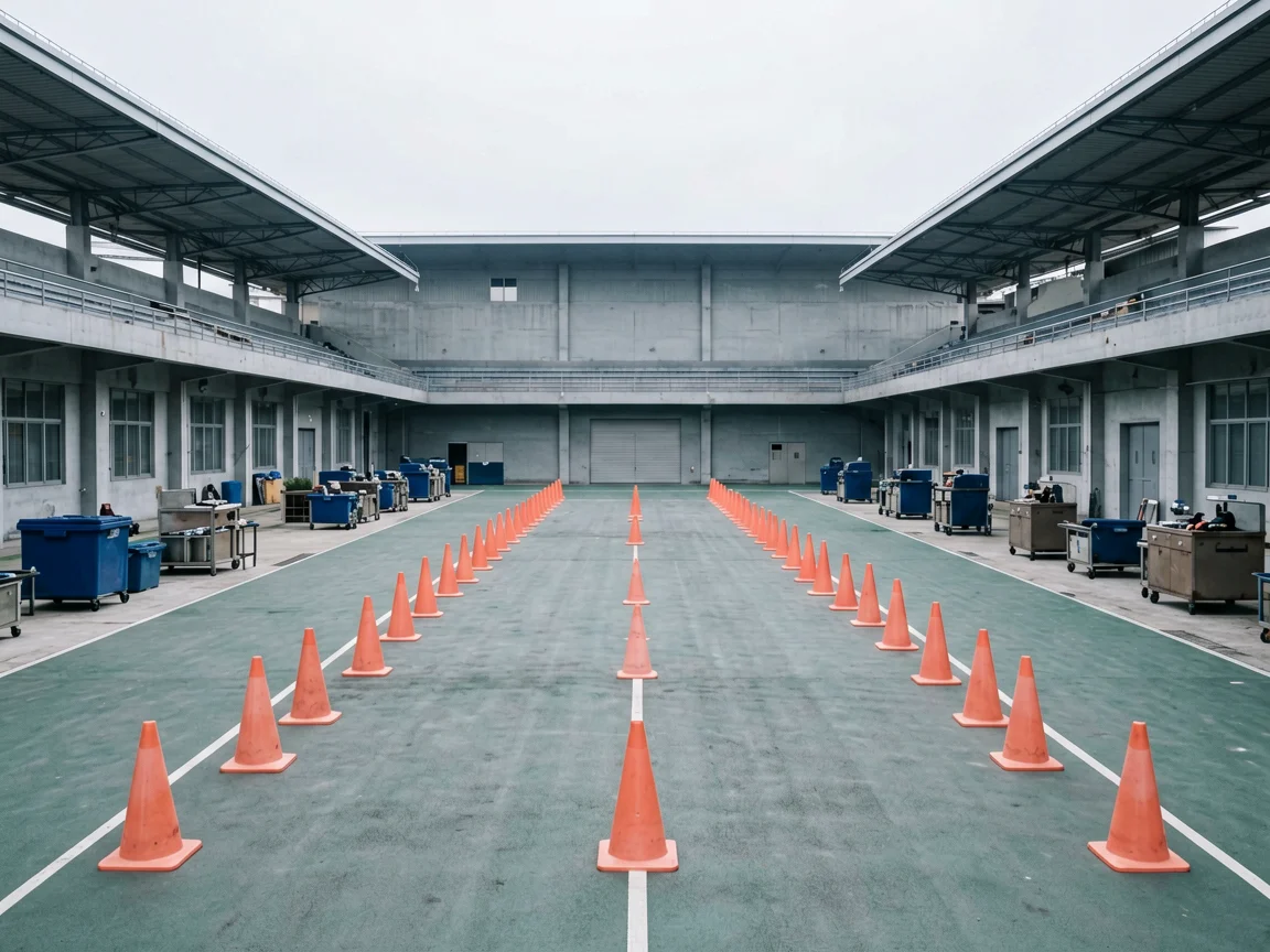 冬奥场馆内展示冬奥闭幕式赛程